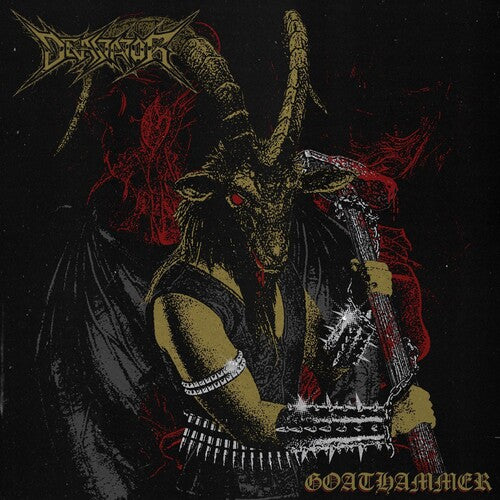 DEVASTATOR - GOATHAMMER Gold Vinyl LP