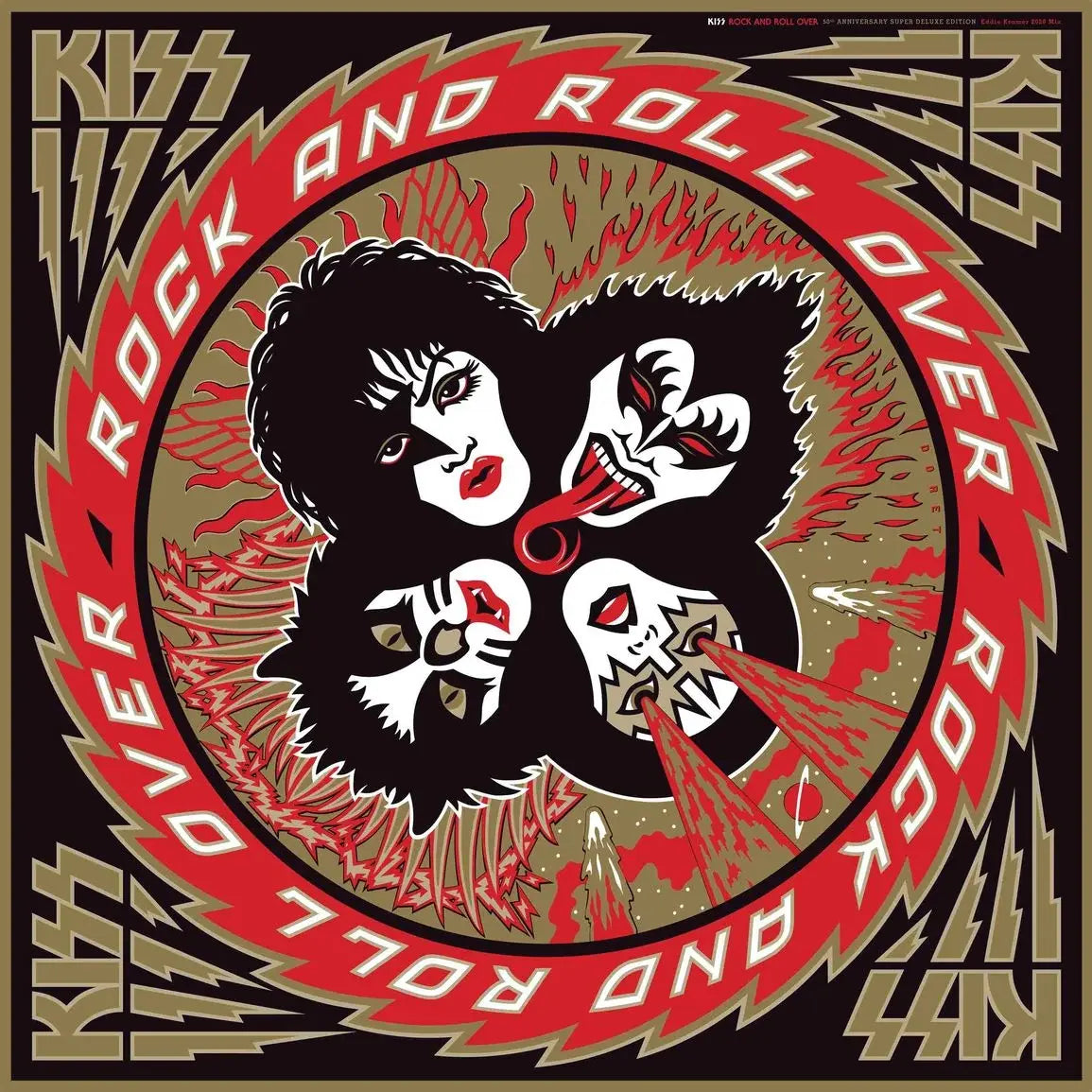 KISS - ROCK AND ROLL OVER EDDIE KRAMER 2026 MIX Vinyl LP