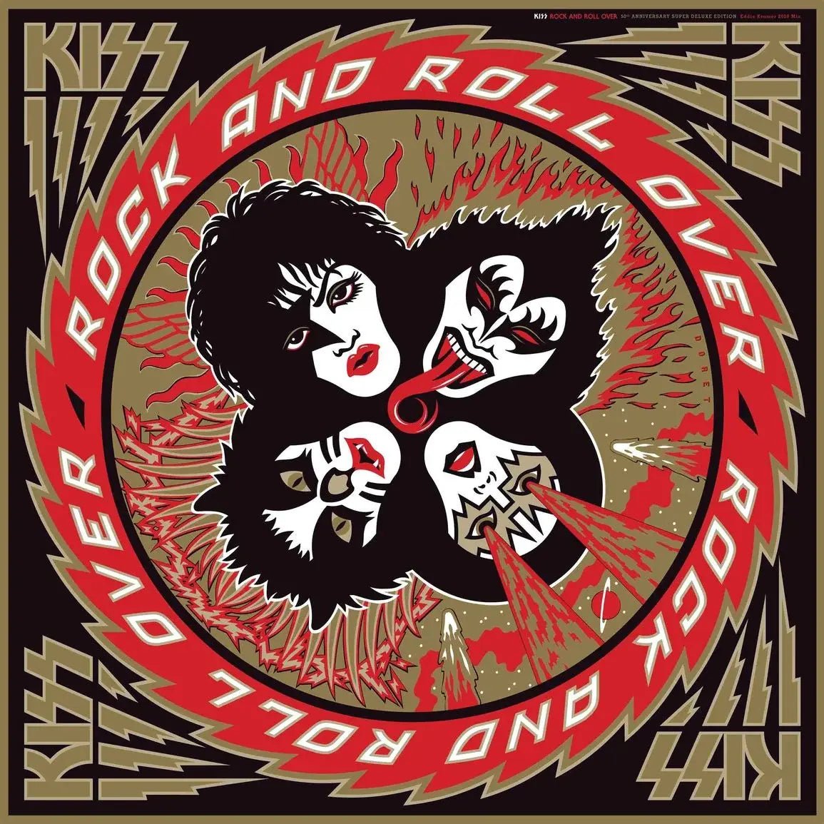 KISS - ROCK AND ROLL OVER EDDIE KRAMER 2026 MIX Vinyl LP