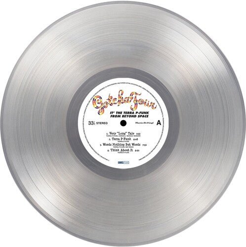 GOTCHA - FOUR IT THE TERRA P-FUNK FROM BEYOND SPACE Clear Vinyl LP