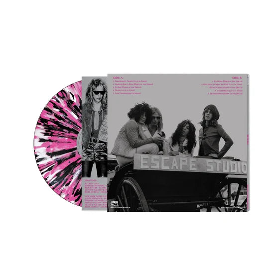 NEW YORK DOLLS - WOULD YOU LET YOUR SON ROOM WITH A DOLL Clear, Black, White, Pink Splatter Vinyl LP