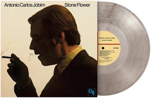 JOBIM,ANTONIO CARLOS - STONE FLOWER Transparent & Black Marbled Vinyl LP