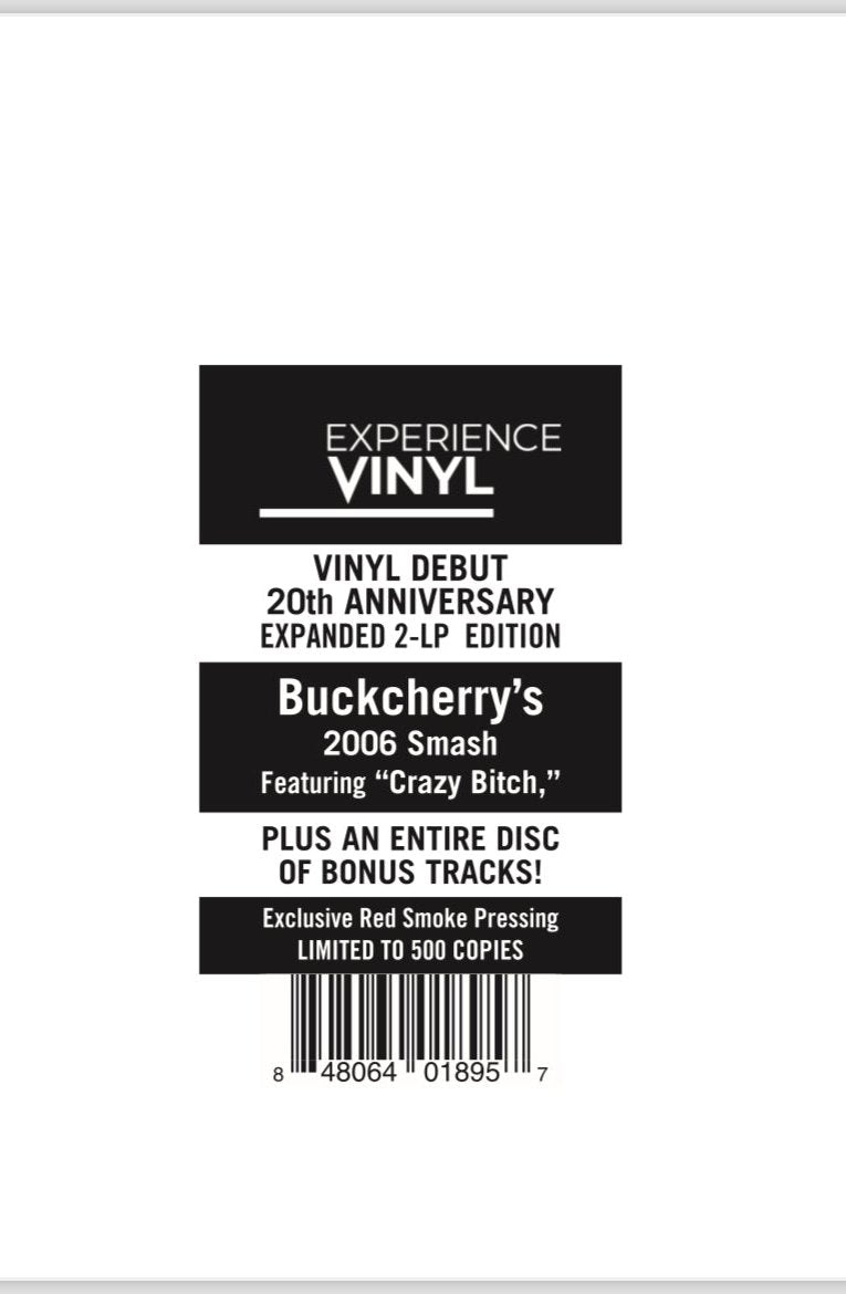 Buckcherry - 15 (2-LP Set Bonus Tracks) Colored Vinyl LP