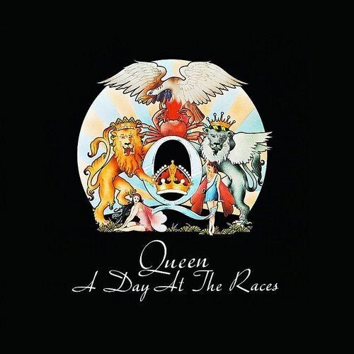 QUEEN - A Day At The Races 50th Anniversary Marbled Blue Vinyl LP