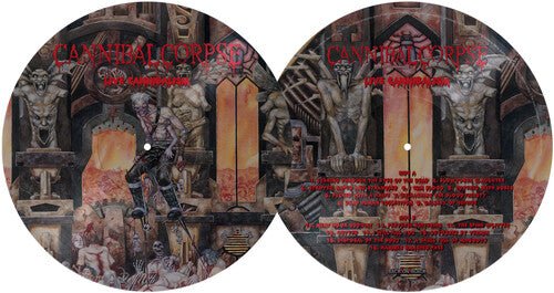 CANNIBAL CORPSE - LIVE CANNIBALISM - CLEAR VINYL Vinyl LP