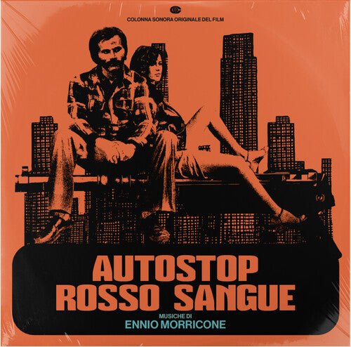 MORRICONE,ENNIO - AUTOSTOP ROSSO SANGUE HITCH-HIKE O.S.T. Transparent Cyan Vinyl LP