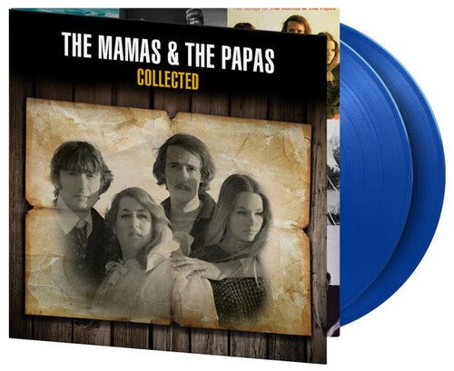 MAMAS & THE PAPAS - COLLECTED Blue Colored Vinyl LP