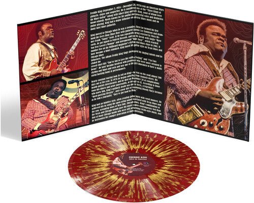 KING,FREDDIE - ALIVE IN AMERICA Gold/Red Vinyl LP