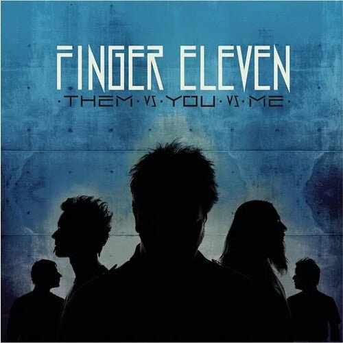 FINGER ELEVEN - THEM VS YOU VS ME Clear Aqua Vinyl LP