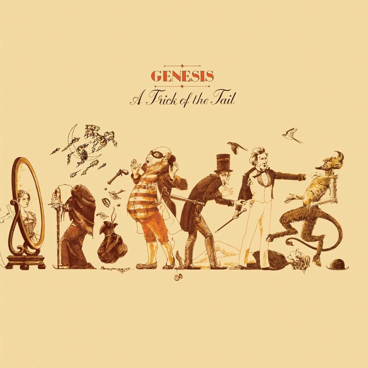 Genesis - A Trick of the Tail 50th Anniversary Red Vinyl LP
