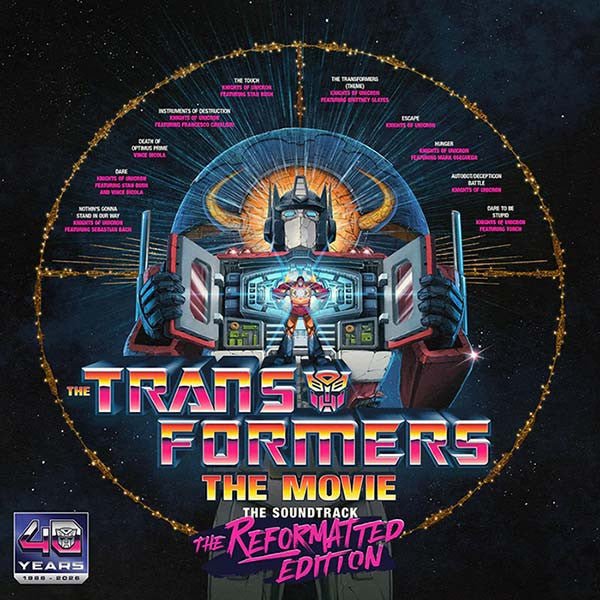 TRANSFORMERS - MOVIE THE SOUNDTRACK - THE REFORMATTED EDITION Energon Pink Vinyl LP