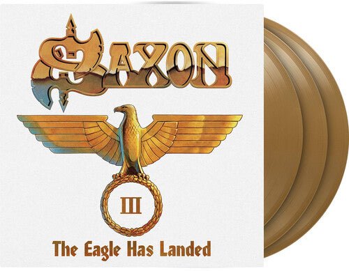SAXON - EAGLE HAS LANDED III Gold Vinyl LP