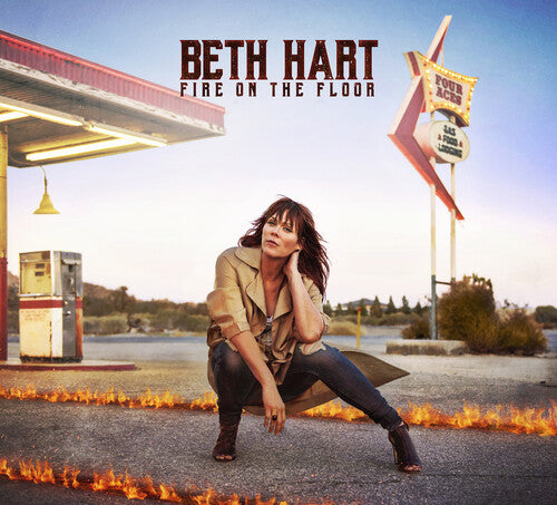 FIRE ON THE FLOOR (CLEAR TRANSPARENT)