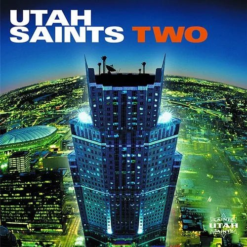 UTAH SAINTS - TWO Clear Turquoise Vinyl LP