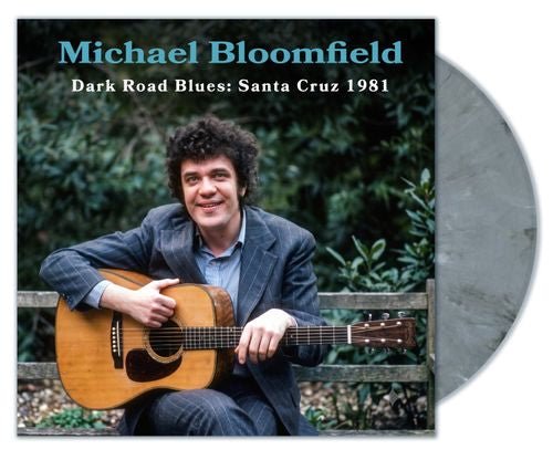 BLOOMFIELD,MIKE - DARK ROAD BLUES: SANTA CRUZ 1981 Graphite Splatter Vinyl LP