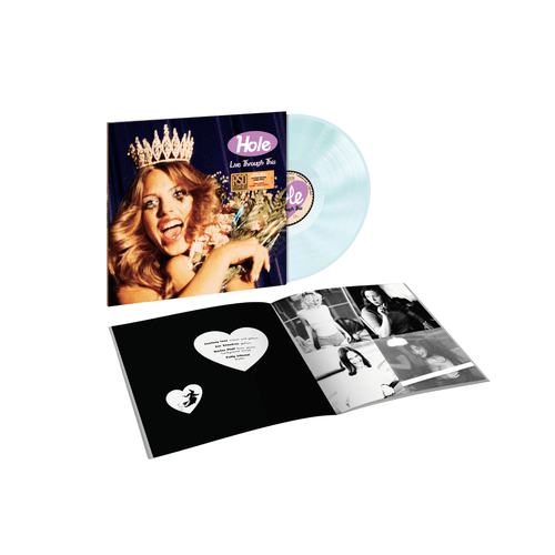 HOLE - LIVE THROUGH THIS Pop Bottle Clear Vinyl LP
