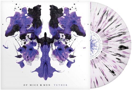 TETHER - WHITE PURPLE BLACK SPLATTER
