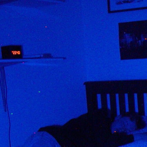 HURTING - ULTRA CLEAR WITH BLUE SPLATTER