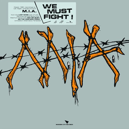 WE MUST FIGHT - HAND-SCREENED COVER VERSION