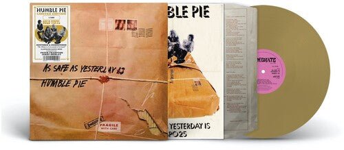 AS SAFE AS YESTERDAY - GOLD VINYL