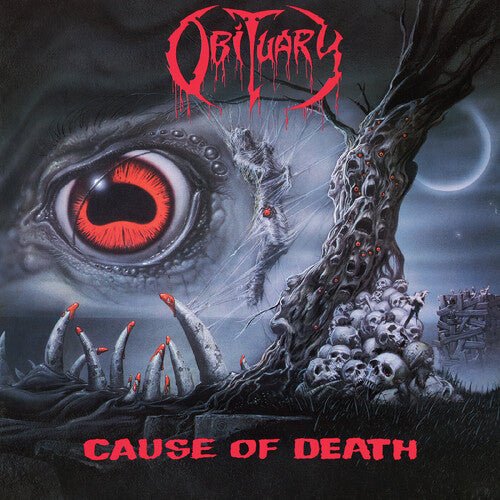 CAUSE OF DEATH - GRAY/BLACK SPLATTER