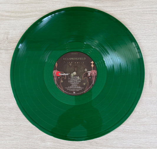 Rick Springfield - Karma Emerald Green Vinyl LP