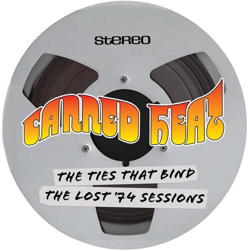 CANNED HEAT - TIES THAT BIND Circular Cover Gold Metallic Vinyl LP
