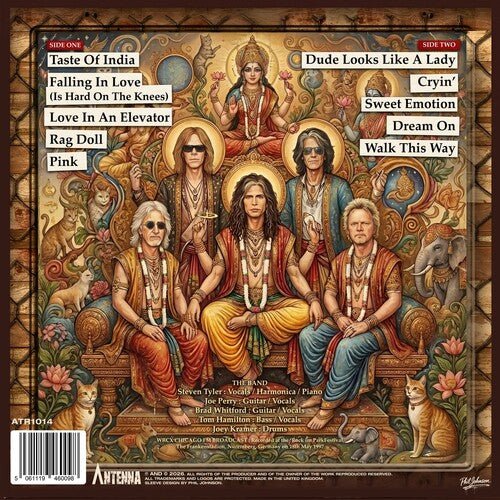 AEROSMITH - A NIGHT ON THE TILES Colored Vinyl LP