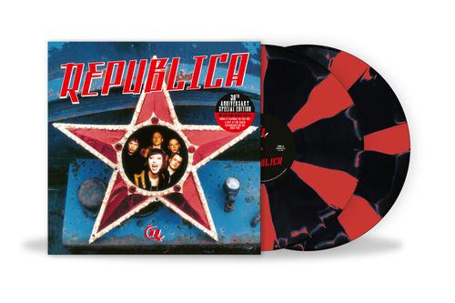 REPUBLICA - Republica Red & Black Vinyl LP