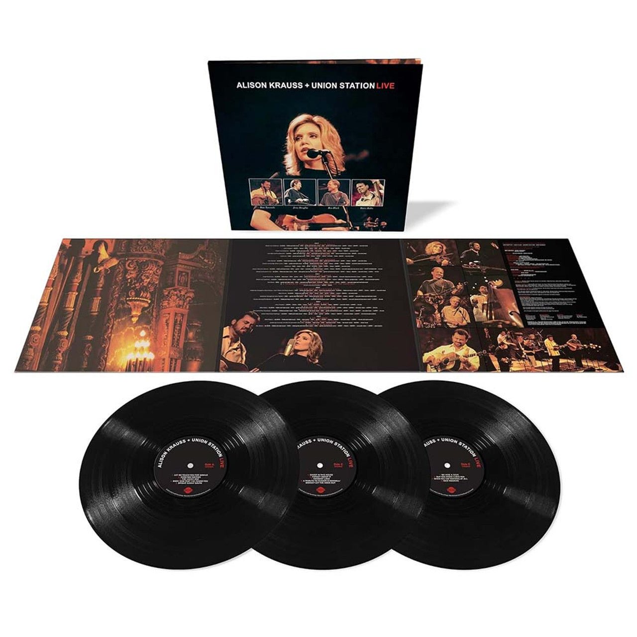 KRAUSS,ALISON & UNION STATION - LIVE Vinyl LP