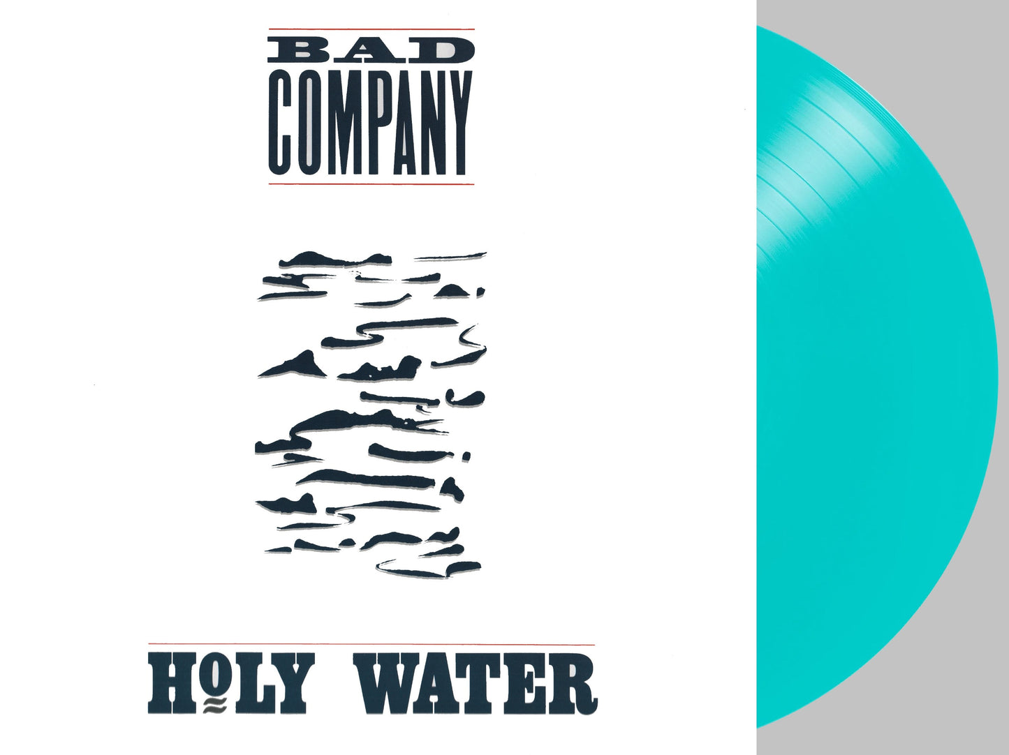 BAD COMPANY - HOLY WATER 35 ANNIVERSARY EDITION TURQUOISE Vinyl LP