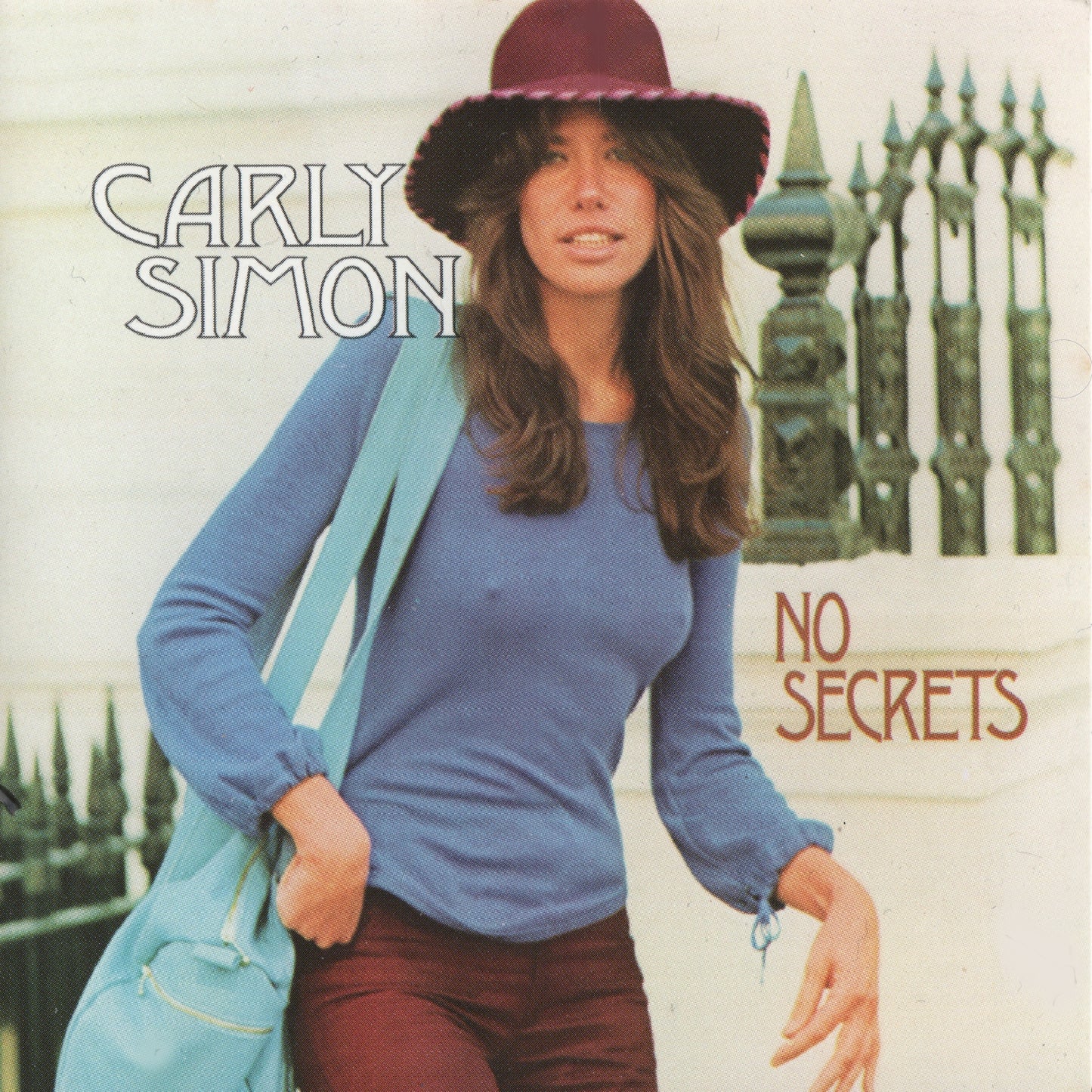 Carly Simon - No Secrets Ocean Blue Swirl Anniversary Edition Vinyl LP