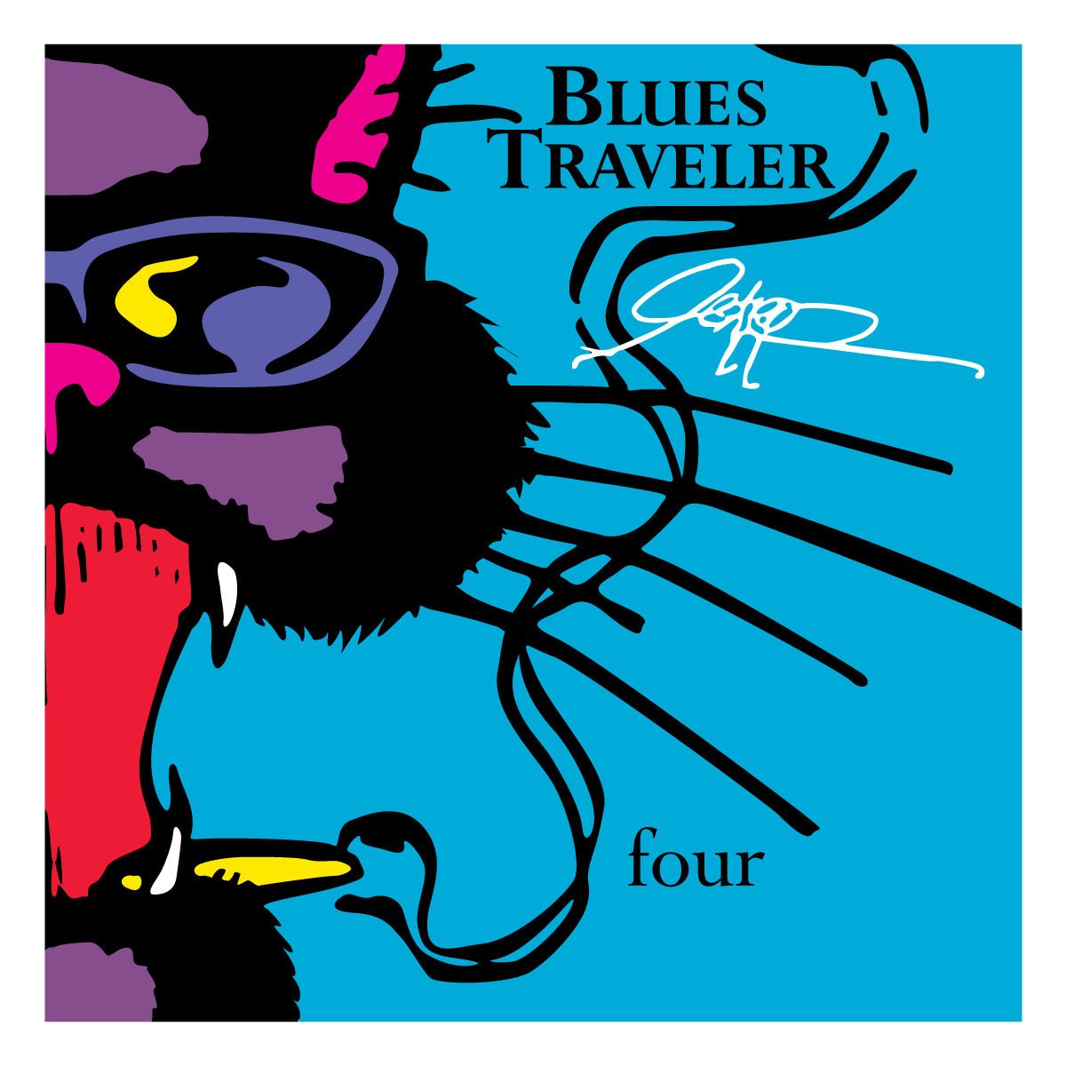 John Popper - Alternative Cover of Four Personally Signed Lithograph