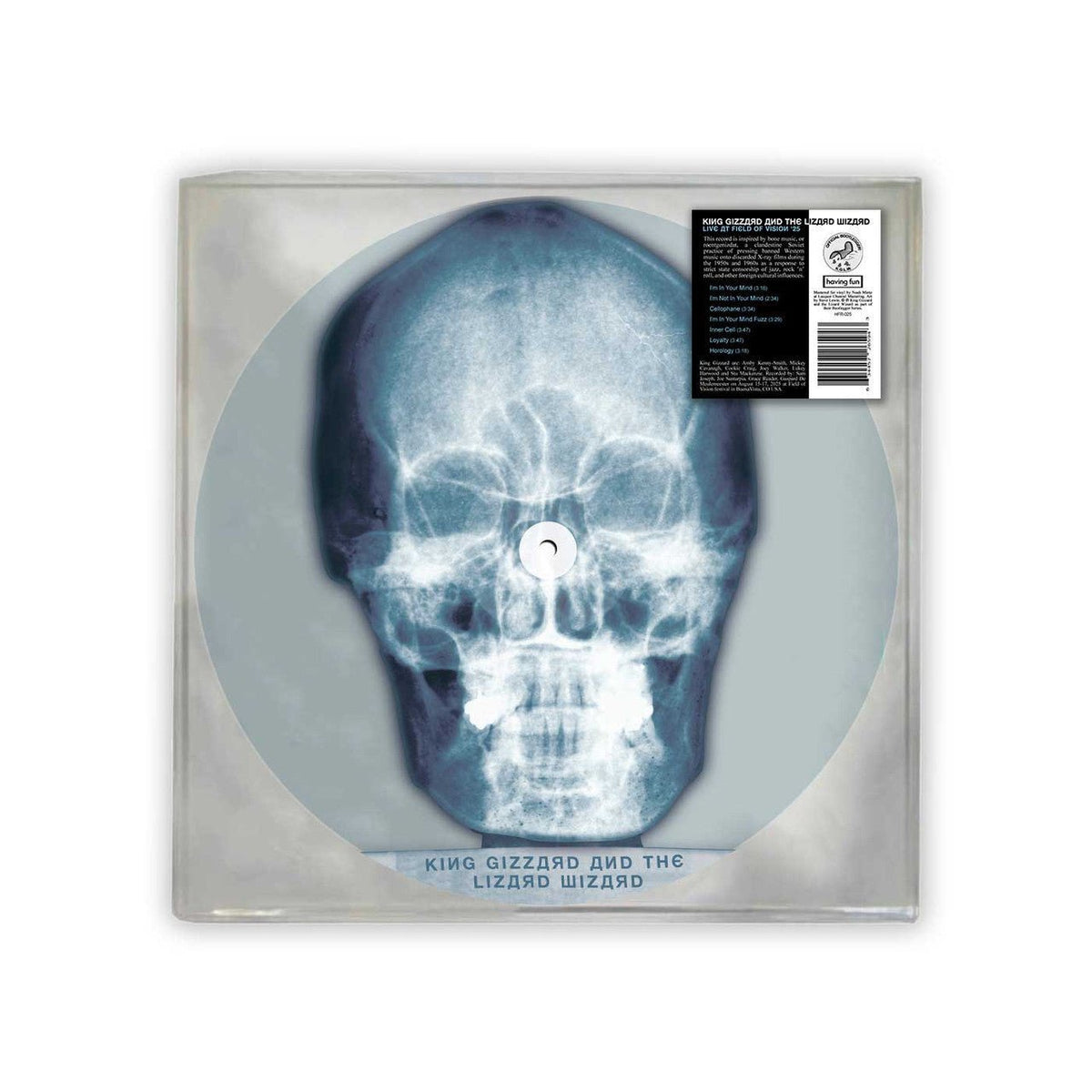 KING GIZZARD & LIZARD WIZARD - SKULL X-RAY - DELUXE EDITION Vinyl LP