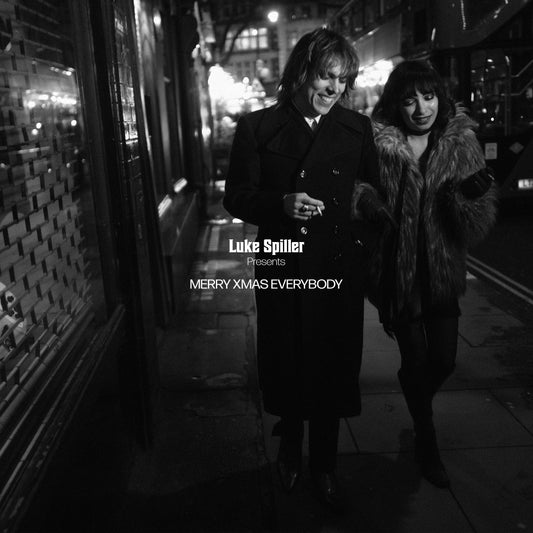 Luke Spiller - MERRY XMAS EVERYBODY 7" w/ AUTOGRAPHED INSERT RED VINYL