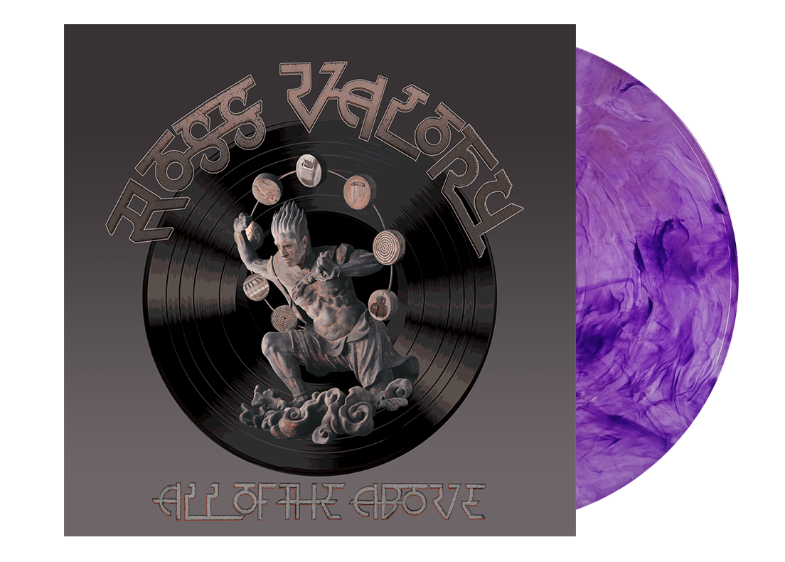 ROSS VALORY - ALL OF THE ABOVE W/ AUTOGRAPHED PHOTO PURPLE SWIRL Vinyl LP