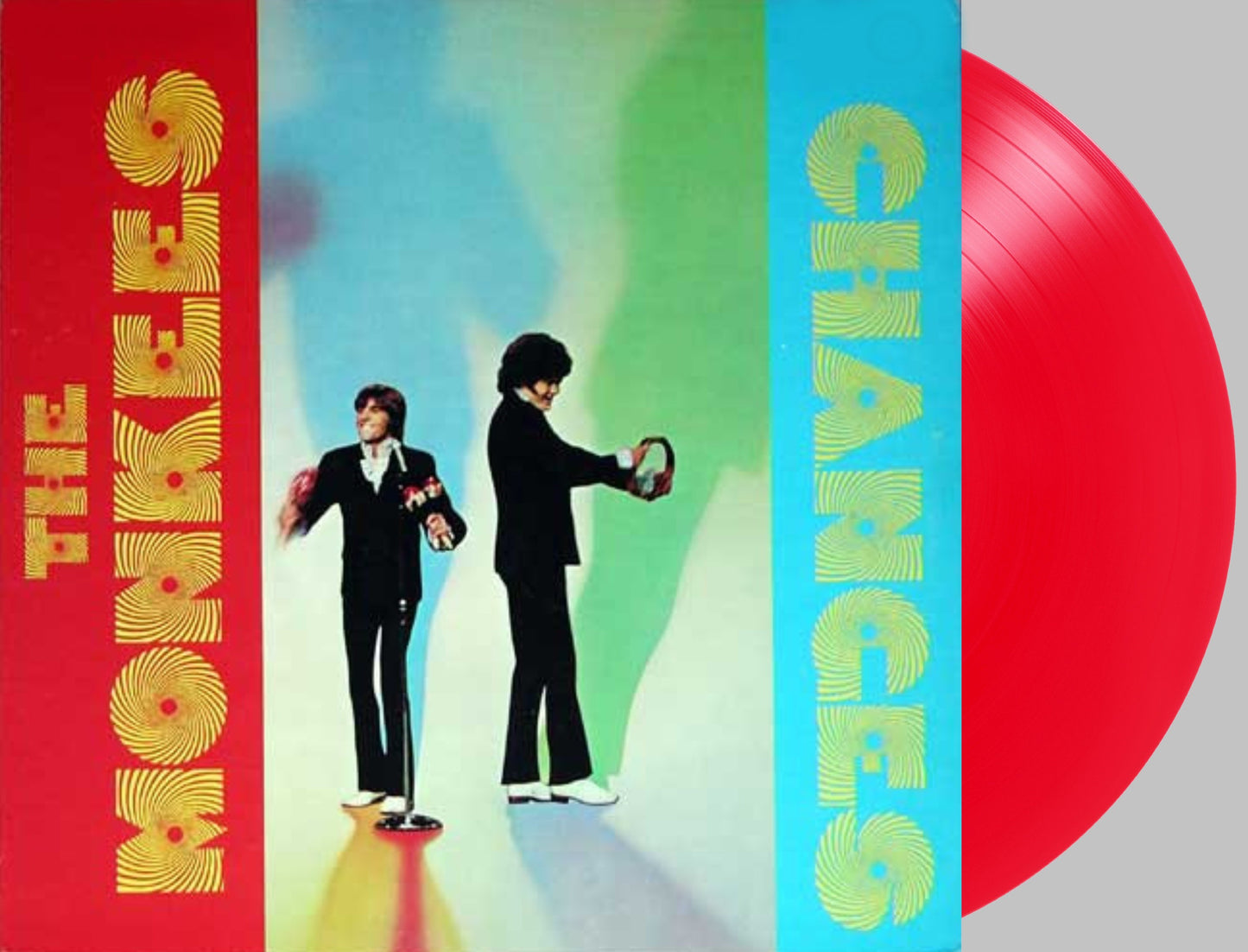 THE MONKEES - CHANGES Clear Red Vinyl LP