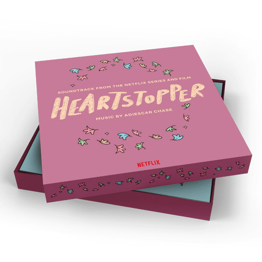 CHASE,ADIESCAR - HEARTSTOPPER - O.S.T. (IEX) Blue Vinyl LP