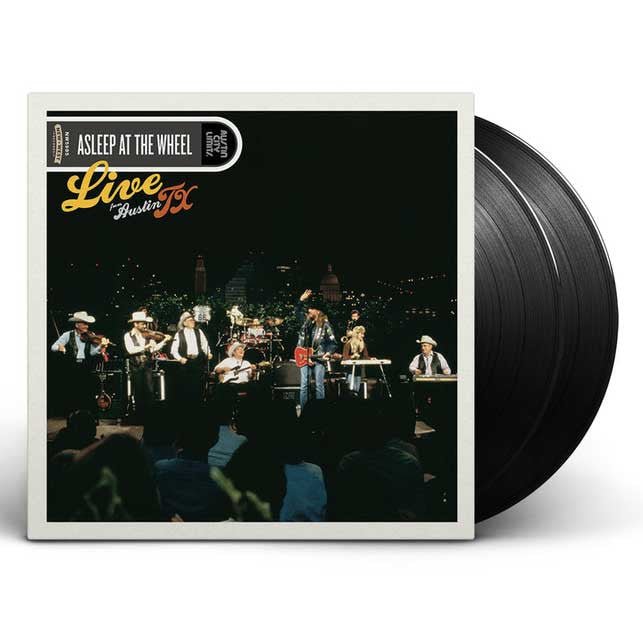 ASLEEP AT THE WHEEL - LIVE FROM AUSTIN, TX Vinyl LP