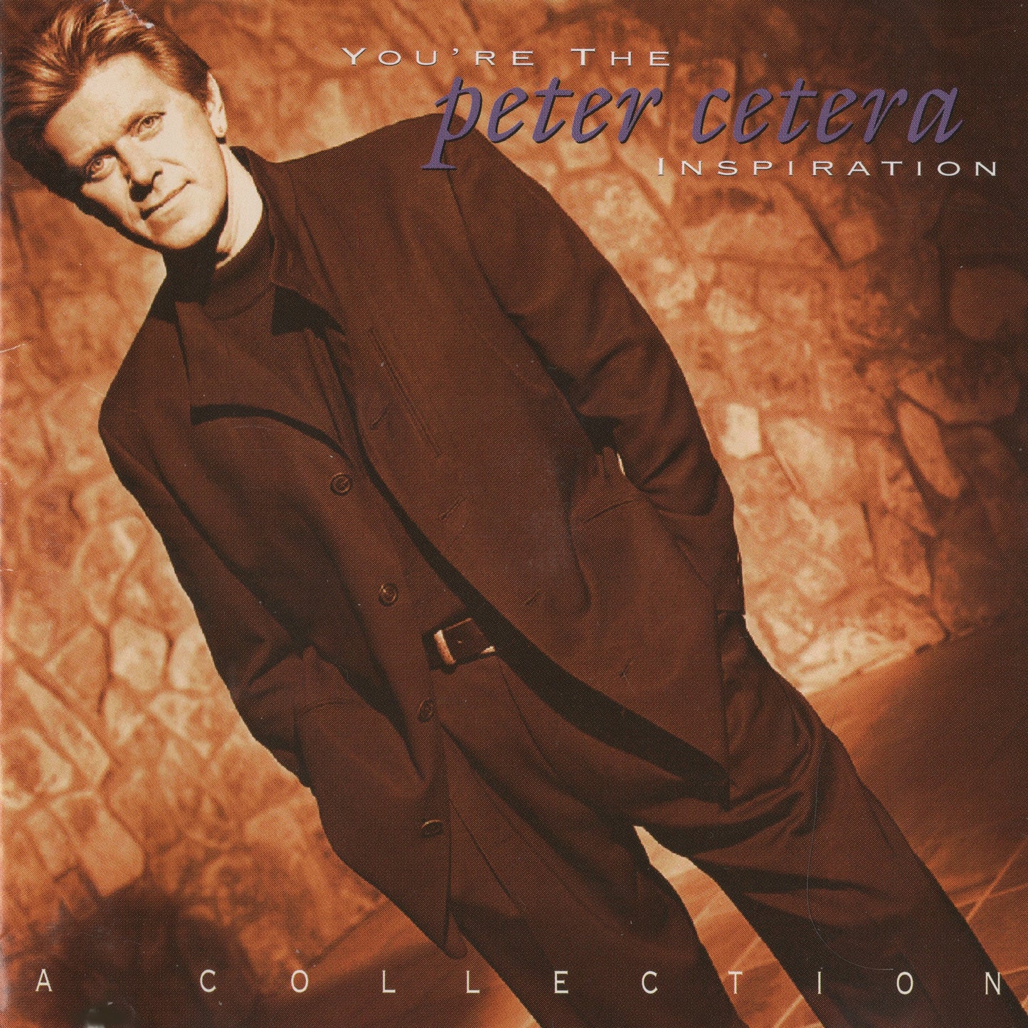 PETER CETERA - You're The Inspiration - A Collection - Clear Red Vinyl LP