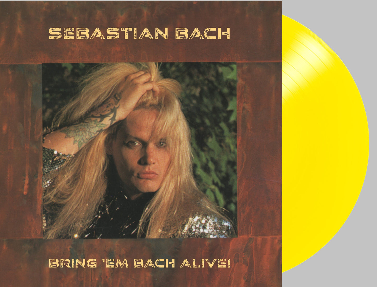 Sebastian Bach - Bring 'Em Bach Alive (Translucent Blonde Yellow Vinyl/Limited Edition 2 Vinyl LPs