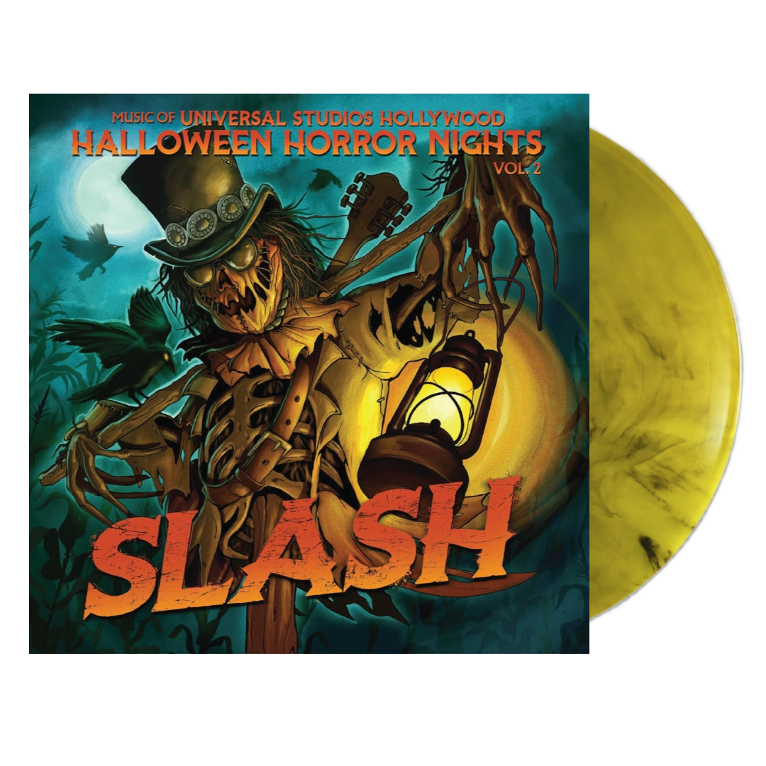 SLASH - Music of Universal Studios - Halloween Horror Nights Vol 2 Yellow Smoke Vinyl LP