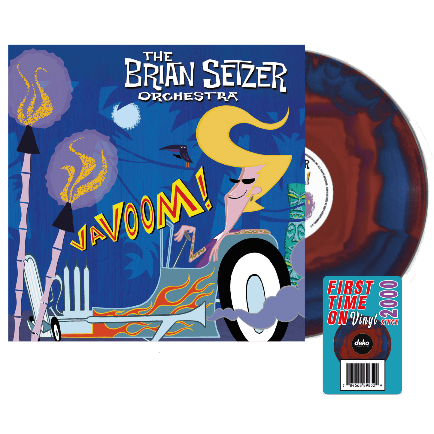 THE BRIAN SETZER ORCHESTRA - VAVOOM! THE AMERICANO Vinyl LP