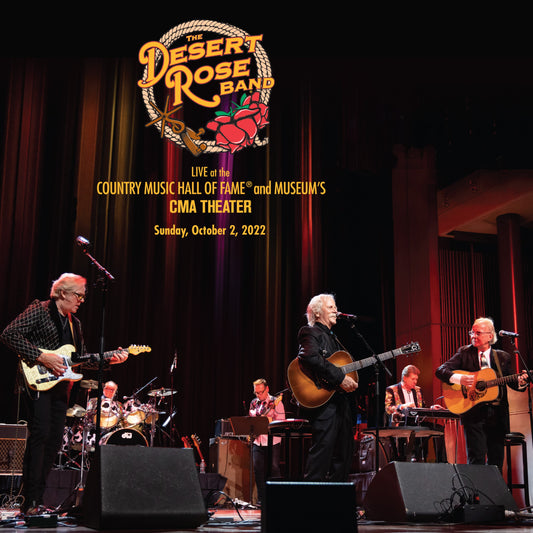 Desert Rose Band - Live At The Country Music Hall Of Fame And Museum 10-2-22 Cobalt Blue Vinyl/Limited Edition Vinyl LP
