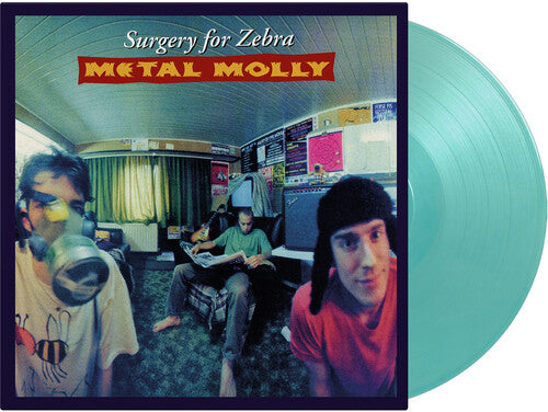 METAL MOLLY - SURGERY FOR ZEBRA Turquoise Vinyl LP