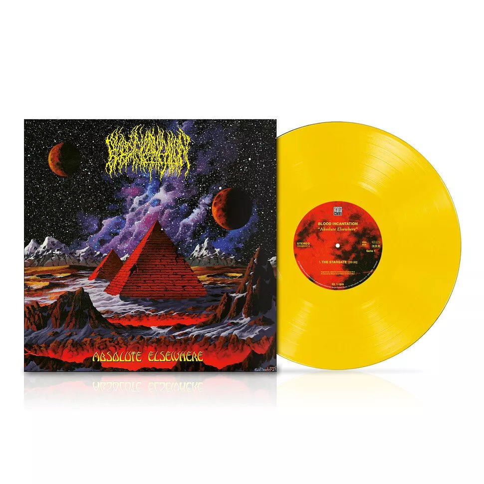 BLOOD INCANTATION - ABSOLUTE ELSEWHERE YELLOW Vinyl LP