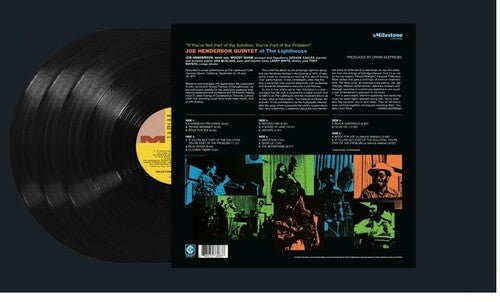 HENDERSON,JOE - AT THE LIGHTHOUSE: IF YOU'RE NOT PART OF THE SOLUTION, YOU'RE PART OF THE PROBLEM Vinyl LP