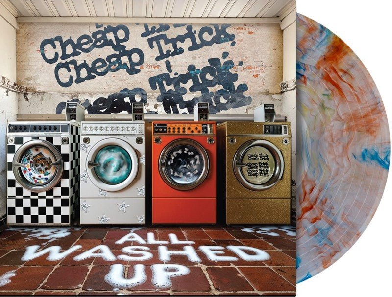 CHEAP TRICK - ALL WASHED UP Colored Vinyl LP