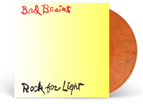 BAD BRAINS - ROCK FOR LIGHT - BURNT ORANGE Orange Vinyl LP