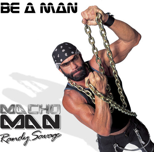 MACHO MAN RANDY SAVAGE - BE A MAN - YELLOW/BLACK/PINK) Vinyl LP